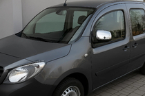 Mercedes Citan 2013–2021 Spegelskal (2 st, rostfritt stål) OmsaLine – italienskt rostfritt stål foto 1