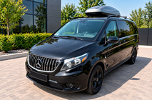 Mercedes Vito/V-klass W447 2014– Frontgrill GT Panamericana Chrome (2014-2023 för Vito W447) foto 7