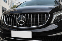Mercedes Vito/V-klass W447 2014– Frontgrill GT Panamericana Chrome (2014-2019 för V-class) foto 2