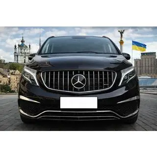 Frontgrill GT Panamericana Chrome (2014-2019 för V-class) foto 1
