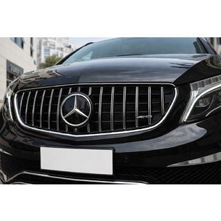 Frontgrill GT Panamericana Chrome (2014-2019 för V-class) Mercedes Vito/V-klass W447 2014– foto 2