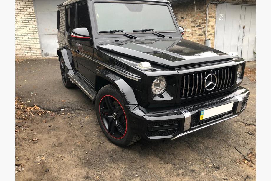 Mercedes G class W463 1990–2018 Facelift-kit för G63 AMG 2018 (utan byte av motorhuv och framskärmar) Image