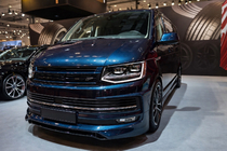 Volkswagen T6 2015–2024 Frontspoilerläpp till stötfångare ABT Original 2015-2018 (för lackering) foto 1
