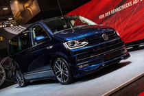 Volkswagen T6 2015–2024 Frontspoilerläpp till stötfångare ABT Original 2015-2018 (för lackering) foto 2