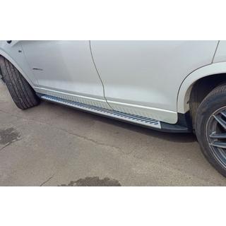 Original sidosteg V2 (2 st, aluminium) BMW X3 F25 2011–2018 foto 1