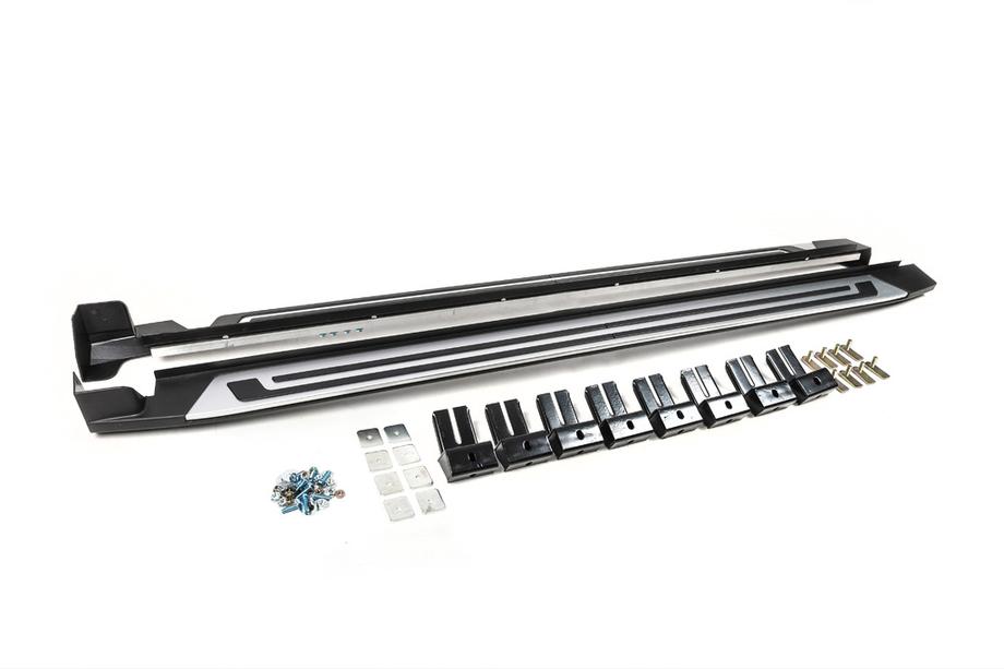 Volkswagen Tiguan 2016–2023 Sidosteg för OEM All Space (2 st, aluminium) Image