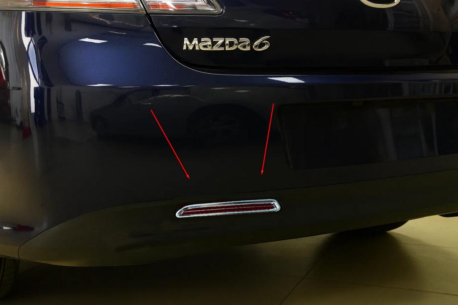 Mazda 6 2008–2012 Kåpor till bakre dimljus (2 st, plast) Image