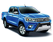 Toyota Hilux 2015– Främre läppspoiler V1 (ABS) foto 3
