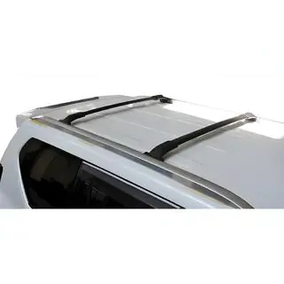 Integrerade takrails med takräcken/tvärbalkar (set) Toyota Land Cruiser Prado 150 2009–2023 foto 2