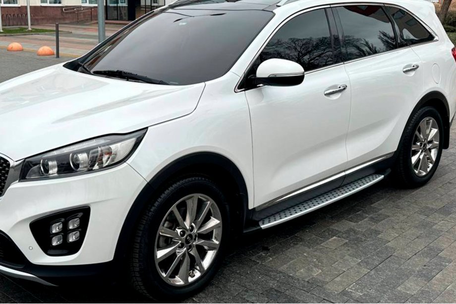 Kia Sorento III UM 2014–2020 Sidosteg BMW style (2 st) Foto 3