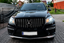 Mercedes GL/GLS-klass X166 2012–2019 Främre grill GT Panamericana (för GL High) foto 3