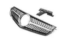 Mercedes E-klass Coupé C207 2010–2017 Frontgrill (2009-2013, Diamond Silver) foto 5