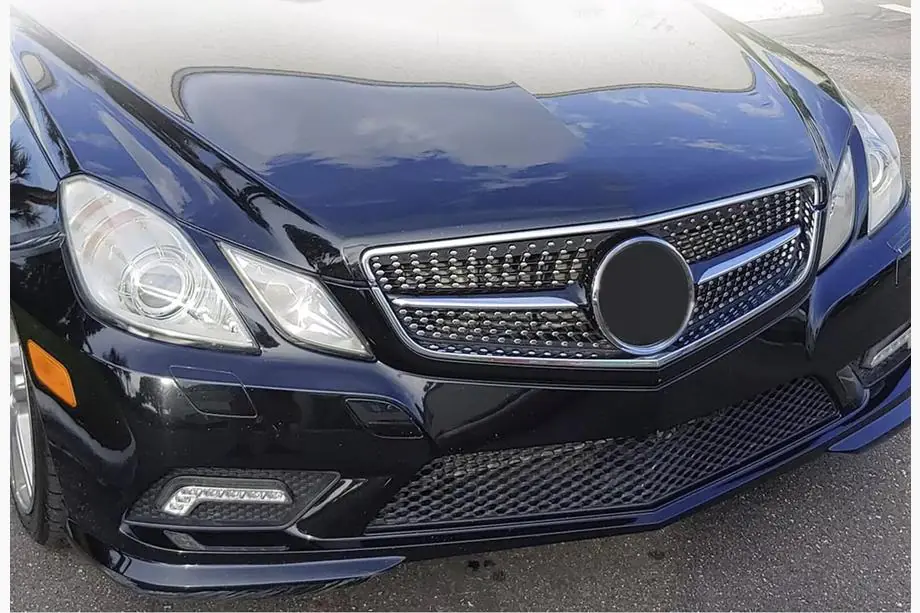 Mercedes E-klass Coupé C207 2010–2017 Frontgrill (2009-2013, Diamond Silver) Image