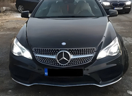Mercedes E-klass Coupé C207 2010–2017 Främre kylargrill (2014-2016, Diamond Silver) foto 3