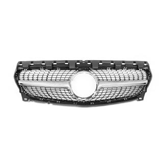Främre grill (2017-2019, Diamond Silver) Mercedes CLA C117 2013–2019 foto 2