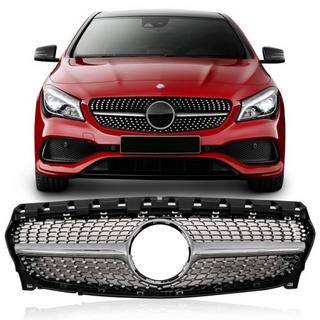 Främre grill (2017-2019, Diamond Silver)
