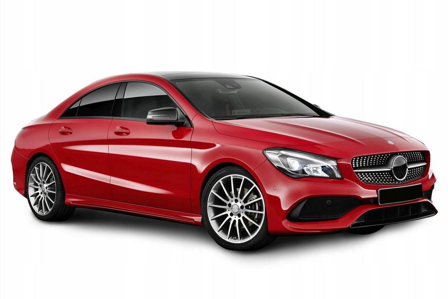 Mercedes CLA C117 2013–2019 Främre grill (2017-2019, Diamond Silver) Foto 4