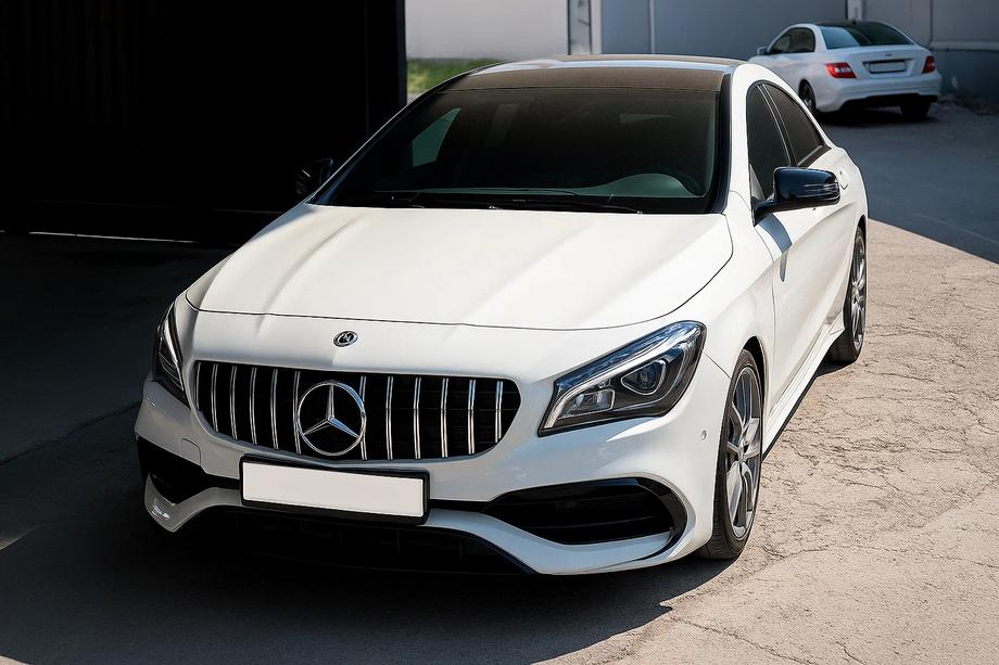 Mercedes CLA C117 2013–2019 Främre grill (2013-2016, GT Panamericana) Foto 1