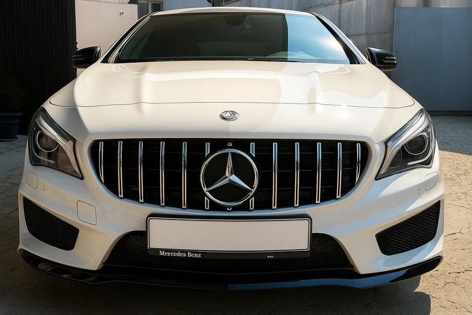 Mercedes CLA C117 2013–2019 Främre grill (2013-2016, GT Panamericana) Foto 3