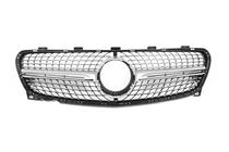 Mercedes GLA X156 2014–2019 Främre grill Diamond Silver (2017-2019) foto 2
