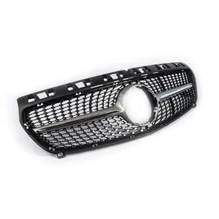 Främre grill Diamond Silver (2012-2015) foto 4