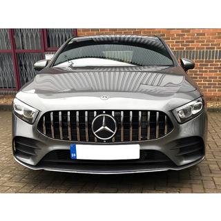 Främre grill GT Panamericana (för 2018-2022) Mercedes A-class W177 2018– foto 4