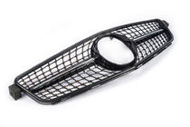 Mercedes C-klass W204 2007–2015 Främre kylargrill Diamond Black foto 4