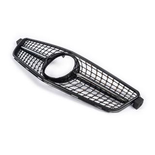 Främre kylargrill Diamond Black Mercedes C-klass W204 2007–2015 foto 3