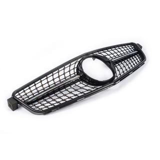 Främre kylargrill Diamond Black Mercedes C-klass W204 2007–2015 foto 4