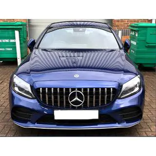 Framgrill Panamericana GT (för Avantgarde/AMG-Line/C43 AMG) foto 2