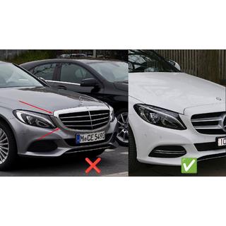 Framgrill Panamericana GT (för Avantgarde/AMG-Line/C43 AMG) foto 4