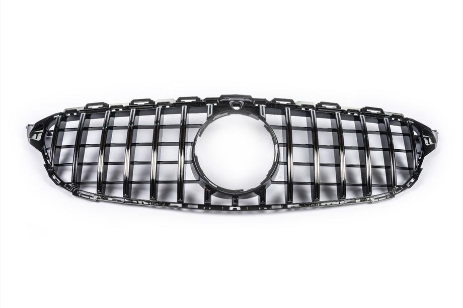 Mercedes C-class W205 2014–2021 Framgrill Panamericana GT (för Avantgarde/AMG-Line/C43 AMG) Foto 3