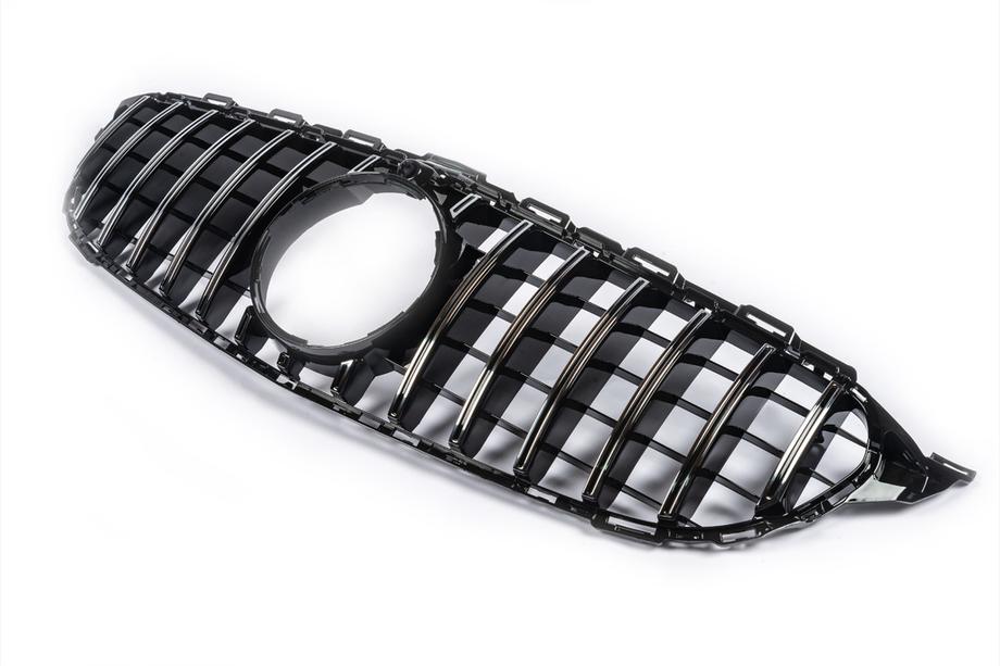Mercedes C-class W205 2014–2021 Framgrill Panamericana GT (för Avantgarde/AMG-Line/C43 AMG) Foto 10