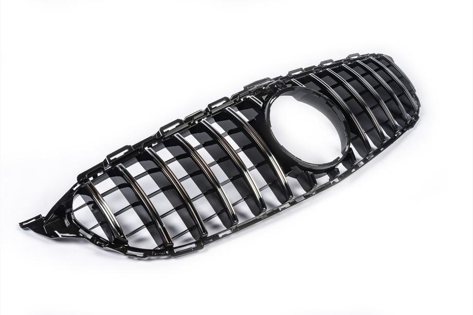 Mercedes C-class W205 2014–2021 Framgrill Panamericana GT (för Avantgarde/AMG-Line/C43 AMG) Foto 11