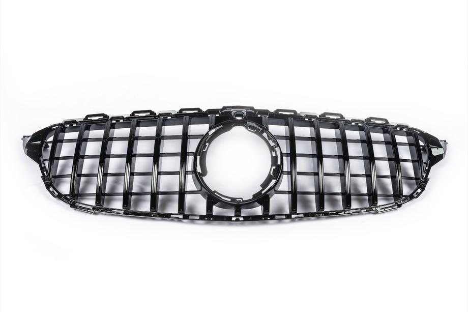 Mercedes C-class W205 2014–2021 Framgrill Panamericana GT (för Avantgarde/AMG-Line/C43 AMG) Foto 5