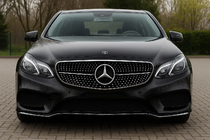 Mercedes E-class W212 2009–2016 Frontgrill Diamond Black (för Avantgarde och AMG-Line, 2013-2016) foto 3