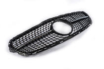 Mercedes E-class W212 2009–2016 Frontgrill Diamond Black (för Avantgarde och AMG-Line, 2013-2016) foto 5