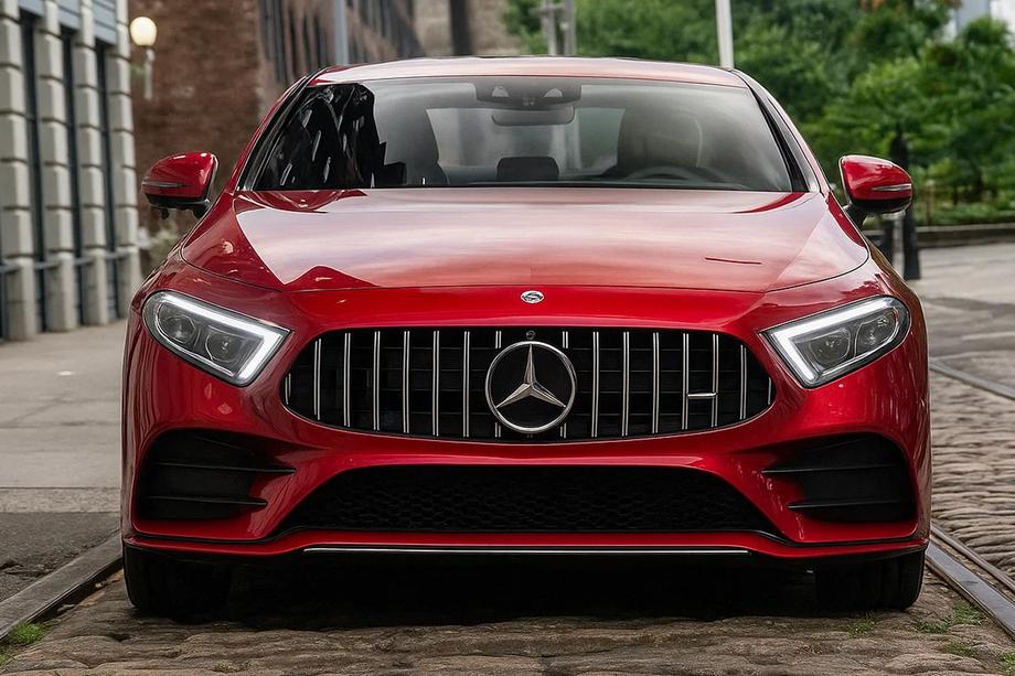 Mercedes CLS C257 2018– Främre kylargrill (GT Panamericana) Image