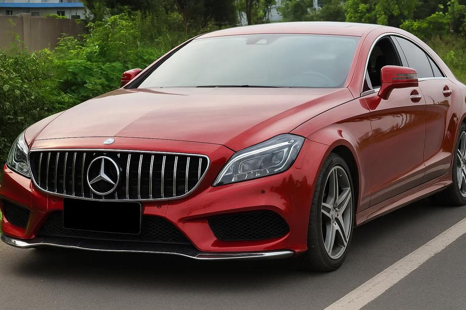 Mercedes CLS C218 2011–2018 Frontgrill med ram 2014-2018 (GT Panamericana) Image