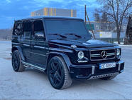 Mercedes G class W463 1990–2018 Främre stötfångare AMG G63/G65 (komplett) G65 (svart nät) foto 2