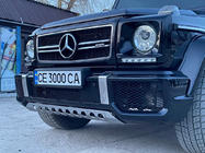 Mercedes G class W463 1990–2018 Främre stötfångare AMG G63/G65 (komplett) G65 (svart nät) foto 1