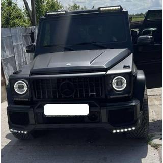 Frontspoilerläpp BRBS med LED Mercedes G сlass W463 1990–2018 foto 2