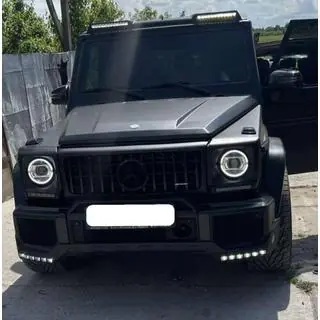 Frontspoilerläpp BRBS med LED Mercedes G class W463 1990–2018 foto 2