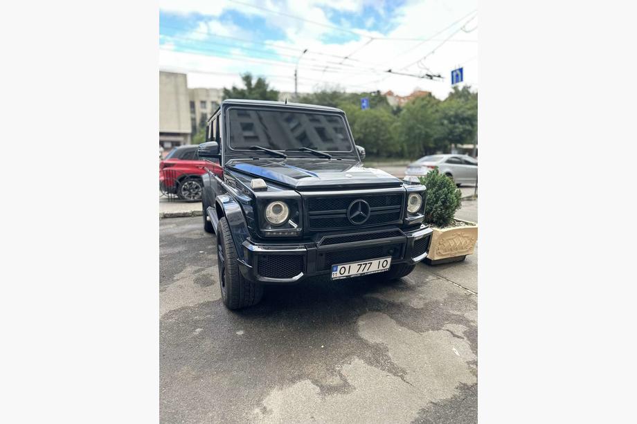 Mercedes G class W463 1990–2018 Frontläpp till stötfångare (matt svart, G65) Foto 4