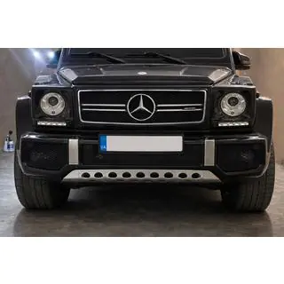 Frontbågeskydd (rostfritt stål) Mercedes G class W463 1990–2018 foto 3
