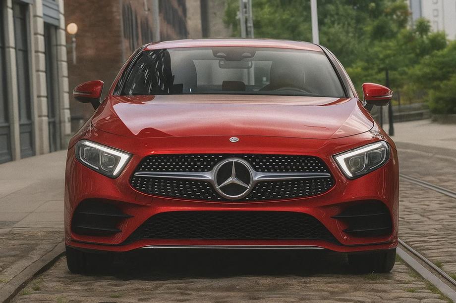 Mercedes CLS C257 2018– Främre kylargrill (Diamond Silver) Image