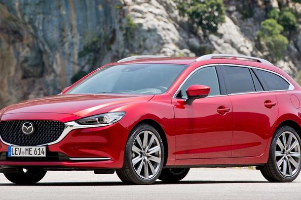 Test av uppdaterade Mazda6 SW-kombin