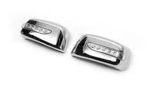 Nissan Tiida 2004–2011 Kromade backspegelskal med LED (2 st, plast) foto 2