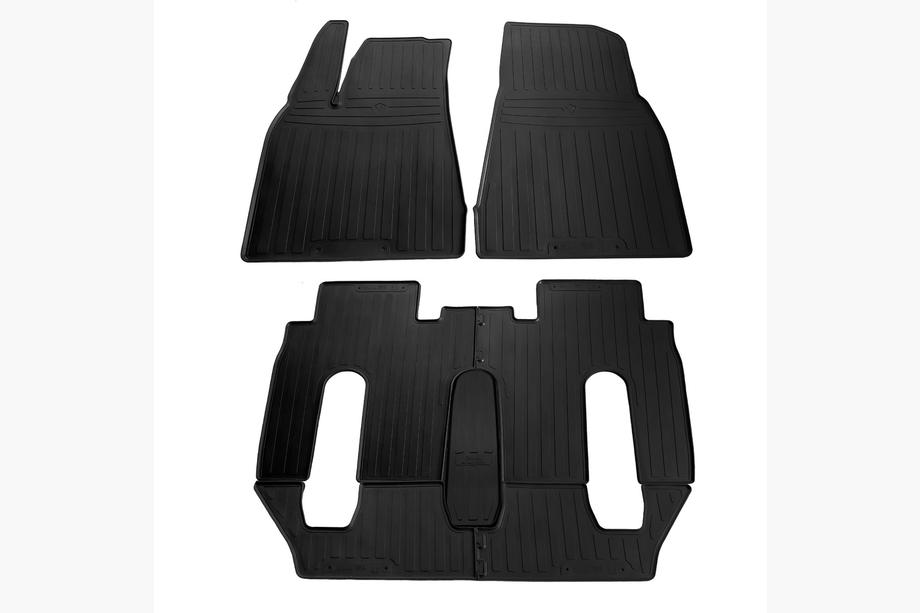 Tesla Model X 2015– Gummimattor för kupén (6-sits, Stingray Premium) Image