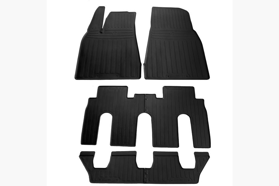 Tesla Model X 2015– Gummimattor för kupén (7-sits, Stingray Premium) Image
